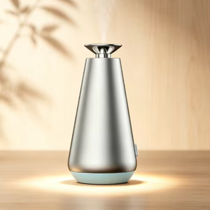   Diffuseur d'arômes avec contrô<span class=keywords><strong>le</strong></span> de la brume réglable, fonction de minuterie, anti-reflux, anti-colmatage et lumière d'ambiance colorée - Product Image 1