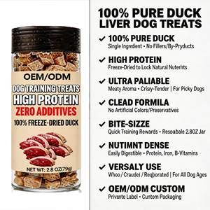 Jungle Calling - Golosinas <span class=keywords><strong>para</strong></span> <span class=keywords><strong>Perros</strong></span> de Pato Liofilizado, Alto en Proteínas, Bajo en Grasas, Hechas con un Solo Ingrediente, <span class=keywords><strong>para</strong></span> Entrenamiento, 2.8 oz (Cubo de Pato) - Product Image 3