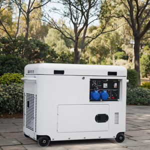 Générateur diesel silencieux portable insonorisé 10KW-20KW Triphasé 400V 50Hz ATS Utilisation sur chantier - Product Image 5
