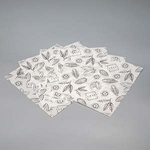 Papier d'emballage pour sandwichs, shawarmas, burgers, sushi, imprimé sur mesure, emballage alimentaire en papier ciré pour la restauration rapide - Product Image 3