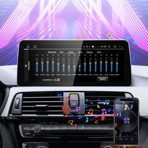 HFMidia Qualcomm Snapdragon665 12,3 pouces argenté Android16 Carplay pour BMW Série 3 F30 F31 F34 Lecteur vidéo de voiture GPS Navigation - Product Image 4