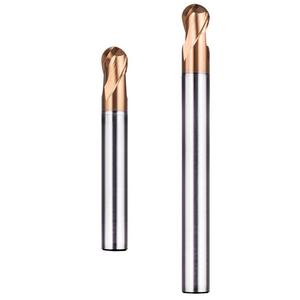 HRC58 2 Flute 4 Flute 6 Flute Flat Square Ball <strong>Nose</strong> Corner Radius Tungsten Solid Carbide <strong>End</strong> <strong>Mill</strong> Tool - Product Image 3