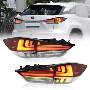 ชุดติดตั้งไฟท้าย/ไฟเลี้ยว LED สำหรับ Lexus RX ปี 2016-2019 ยี่ห้อ AURON แบบใส ใหม่ พร้อมใช้งาน 12V 36W 6000K 6000 ลูเมนส์ - Product Image 1