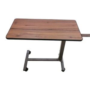 <b>Adjustable</b> Desk SHD-906 Wood Top <b>Height</b> <b>Adjustable</b> Hospital Bedside <b>Table</b> For Elderly Care Use - Product Image 5