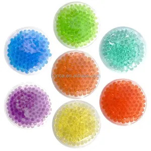 Reusable Gel Therapy Cool Patch Gel Pearl Hot Cold Compress Pad / Ice Beads Cool Gel Pack With Logo Print