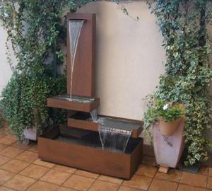 Corten Steel Pond Wall <b>Waterfall</b> <b>for</b> <b>Garden</b> High Quality Water Feature Ideas Outdoor Water Fountain - Product Image 5