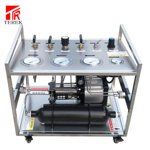 Cylindre pneumatique de pompe de transfert de gaz méthane à la machine de cylindre avec réservoir d'air - Product Image 5