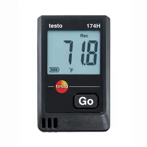 Testo original 174h temperatura e umidade digital mini logger de dados não. 0572 6560