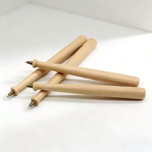 Eco-friendly Wooden Ballpoint Pens Wholesale Promotional <b>Baseball</b> <b>Bat</b>-shaped Neutral Pens with Custom logo Suitable for Children - Product Image 4