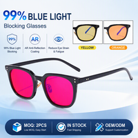 Lunettes de jeu pour ordinateur BL689, monture PC, blocage de la lumière bleue, revêtement anti-reflet AR, verres PC, lunettes de protection des yeux