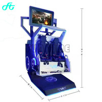Réalité virtuelle de cinéma de la machine 9d VR 360 de jeu du fabricant 9d VR de simulateur de Vr