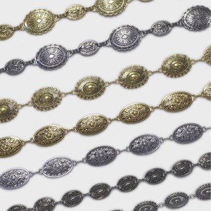 Cinturón de cadena para mujer para vestido de verano Cinturón de cintura de longitud ajustable Cinturón de broches de langosta de cadena extra - Product Image 1