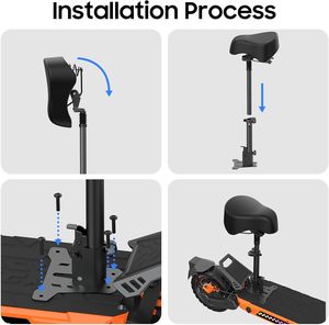 Electric Scooter Adults 10" Tires 1000W Brushless Motor Top Speed 28 MPH 28 Miles <b>Max</b> Range <b>Smart</b> APP <b>Max</b> 330lbs Load 52.4in - Product Image 2