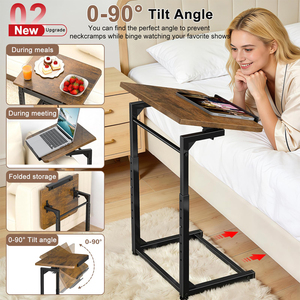 Nuovo <span class=keywords><strong>Design</strong></span> in acciaio oro tavolino per camera da letto - Product Image 5