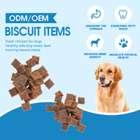 Friandises d'entraînement pour chiens adultes de petites et grandes races, en gros, à base de morceaux de viande de canard riches en protéines, avec soutien pour le nettoyage dentaire