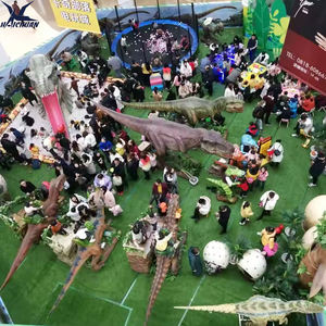 Parc de dinosaures animatroniques de la période jurassique, centre commercial intérieur/extérieur, centre commercial, dinosaures réalistes en mouvement, vente en usine - Product Image 2