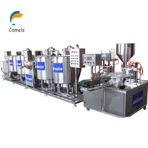 Milk Yogurt And Cheese Production Line Fresh Milk Pasturizer Homogenizer