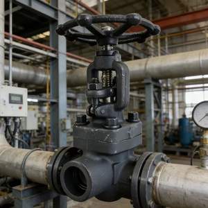 DIN ASME API600 <span class=keywords><strong>2</strong></span>インチ <span class=keywords><strong>3</strong></span>/4インチ高圧空気圧スライド式5kノンライジングZ61Yゲートバルブ - Product Image 2