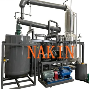 used engine oil and vehicle oil recycling machine/ regenerate plant/ oil distillation refinery system