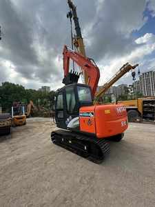 Mini-excavatrice Hitachi ZX70 d'occasion, 6,5 tonnes, moteur haute efficacité, pompe, certifiée CE, bonne qualité - Product Image 2