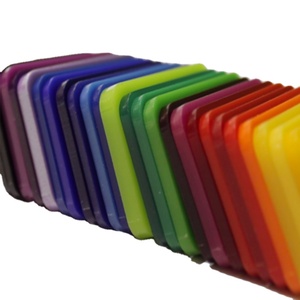 Feuilles de plastique PVC colorées, couleurs assorties, pour travaux manuels et projets de bricolage - Product Image 1