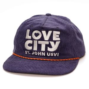 Casquettes Snapback personnalisées en velours côtelé avec logo brodé et cordon coloré, non structurées, 5 panneaux - Product Image 1