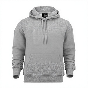 Sudadera con Capucha para Hombre, Estilo Cardigan Deportivo, Corte Ajustado, Ecológica, de Poliéster/Algodón, para Invierno - Product Image 1