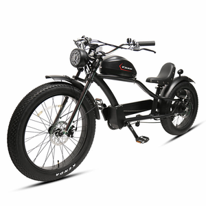 Motocicleta Eléctrica TXED, Superventas, con Asiento Cómodo, Neumáticos Anchos, Motor de 48V 500W, Batería de Litio, Todoterreno, 25km/h - Product Image 2
