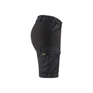 BLAKLADER - 713711478999C38 Short de service femme stretch Bleu marine/noir-PANTALON DE TRAVAIL EAN 7330509721490 SHORTS DE TRAVAIL - Product Image 4