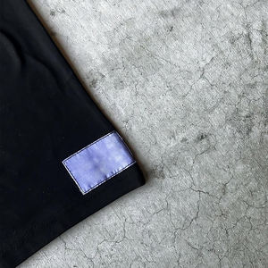 Camisetas Extra Grandes de Corte Recto, Personalizadas, con Logotipo Frontal, Bordadas, Transpirables, de Algodón 100%, 300 g/m², de Peso Pesado, OEM - Product Image 4