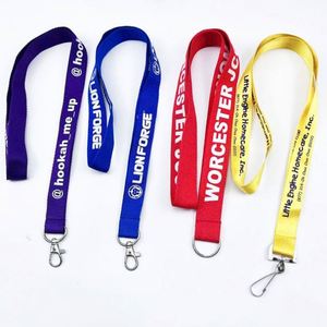 Promotional Sports Sublimation Printed Woven logo Neck <b>Polyester</b> <b>Lanyards</b> With logo - Product Image 2
