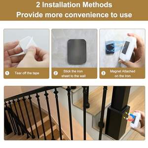 Luces Nocturnas LED Cuadradas Minimalistas de ABS con Sensor de Movimiento, Recargables, con Batería de 500 mAh, Luz Blanca Cálida para Gabinete de Pared, Inteligente - Product Image 5