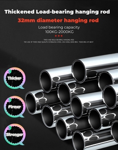 Réfrigérateur professionnel pour viande (bœuf, <span class=keywords><strong>saucisses</strong></span>, jambon) à affinage à froid, avec système de suspension et de présentation - Product Image 3