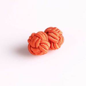 Nuovi Arrivi: <span class=keywords><strong>Gemelli</strong></span> Personalizzati con Doppio Nodo in Seta Arancione per Fidanzamento e Feste, per <span class=keywords><strong>Uomo</strong></span> e Donna - Product Image 4