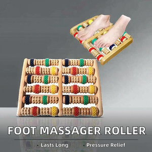 Rodillo de Acupresión para Pies SculpMed SC-AMQ-12 de Madera, Hecho en <span class=keywords><strong>China</strong></span>, para Terapia de Salud, Relajación, Alivio del Dolor y el Estrés - Product Image 2