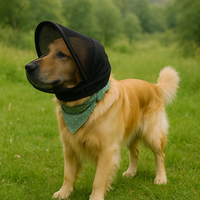 Nouveau Masque de Protection Respirant et Doux pour Chien Anti-moustiques, Anti-morsures, Anti-léchages - Fournitures pour Animaux de Compagnie