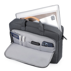 Oxford Waterproof <b>Laptop</b> Bag Briefcase Large Capacity Sling Shoulder Men Business Professional Travel Work Slim Briefcase - Product Image 6