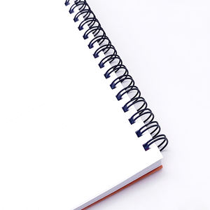 Warna populer Gold Metal Spiral Coil rose gold coil spiral twin ring kawat o double <span class=keywords><strong>loop</strong></span> mengikat kawat - Product Image 6