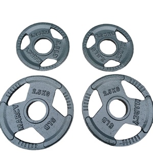 Set di Piastre per Bilanciere in Ghisa Verniciata a Foro Largo 20100 kg, <span class=keywords><strong>Kit</strong></span> Attrezzatura Fitness per Sollevamento Pesi Domestico per lo Sviluppo Muscolare - Product Image 3