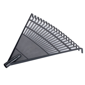 Goede kwaliteit, hoge elasticiteit, landbouw, 20-tands handtuin gereedschap, <span class=keywords><strong>plastic</strong></span> bladhark met houten steel - Product Image 5