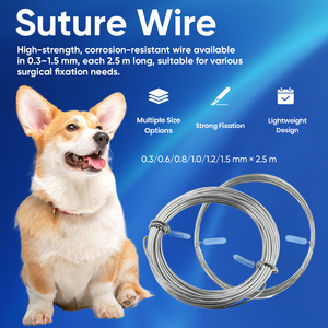 <strong>Orthopaedic</strong> Trauma Surgical <strong>Instrument</strong> Medical Suture Wire Veterinary Surgery Surgical Wire - Product Image 1