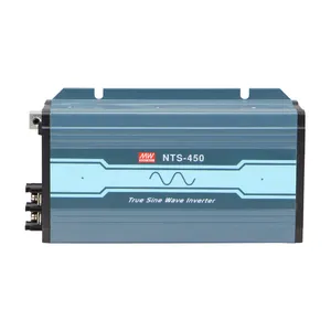 Mean Well NTS-450 Inverter daya DC-AC, gelombang Sine asli yang andal tinggi 450W