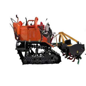 2024 Crawler máy kéo tu trang trại Máy kéo với loader núi Crawler máy kéo