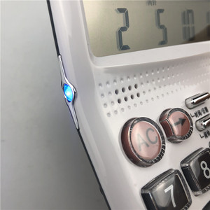 Joinus Js-765 12 Digit Voice Calculator With Time Alarm And Large Screen For <b>Office</b> Use - Product Image 4