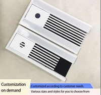 Grille de ventilation et panneau lumineux LED intégrés en aluminium Ruiboyou, modernes et faciles à installer