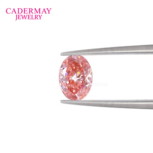 Lab Grown Pink Emerald Cut Diamond 1ct 2ct 3ct For Jewelry Making - Product Image 3