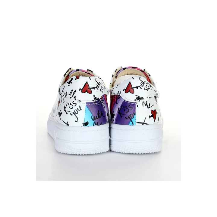 7370 Hello Kiss You Desen Sneakers
