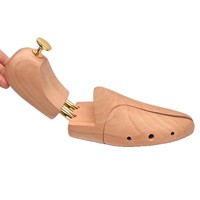 Embauchoirs en bois pour le commerce extérieur, réglables, anti-plis, anti-déformation, pour baskets, chaussures en cuir, hommes et femmes