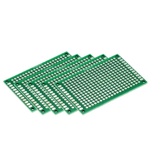 20Pcs Kit Prototype PCB Double Face-2X8, <span class=keywords><strong>3X7</strong></span>, 4X6, 5X7 Cartes FR4 étamées-Cartes Perf Universelles pour le Bricolage - Product Image 4