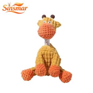 Giocattolo da Masticare per Cani a Forma di Asino Sinsmar - Corda per Esercizio Anti-Noia Morbida per Dentizione Uso Interno Motivo Animale Cartoonesco - Product Image 1